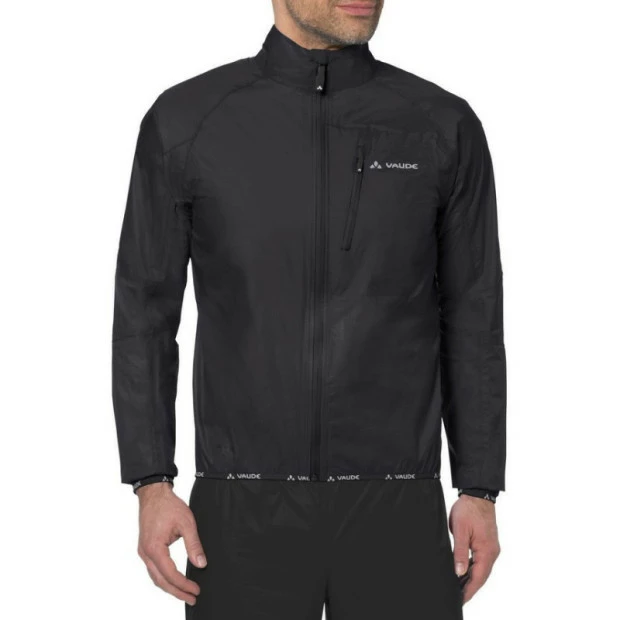 Veste De Pluie Vaude Men's Drop Jacket III Noir Uni 4 Veste De Pluie Vaude Men's Drop Jacket III Noir Uni - Image 2
